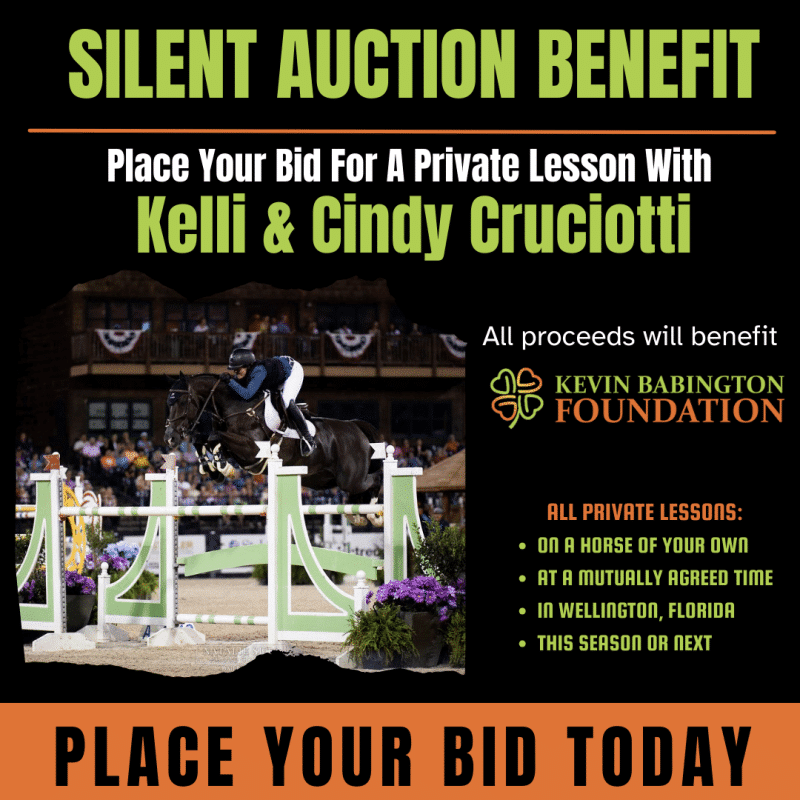 Place Your Bid For A Private Lesson With Kelli & Cindy Cruciotti