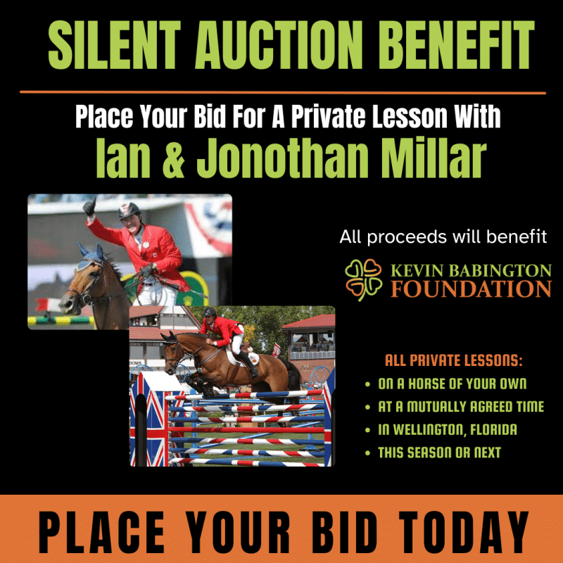 Place Your Bid For A Private Lesson With Ian and Jonothan Millar
