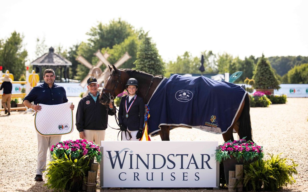 Gracie Allen Sets the Early Pace at Silver Oak with Win in Windstar Cruises CSI3* 1.40m Speed